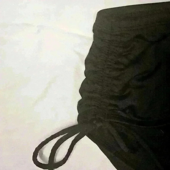 24th & Ocean Black High Waist Ruched Bikini Bottoms Size 22W EUC - Picture 4 of 9